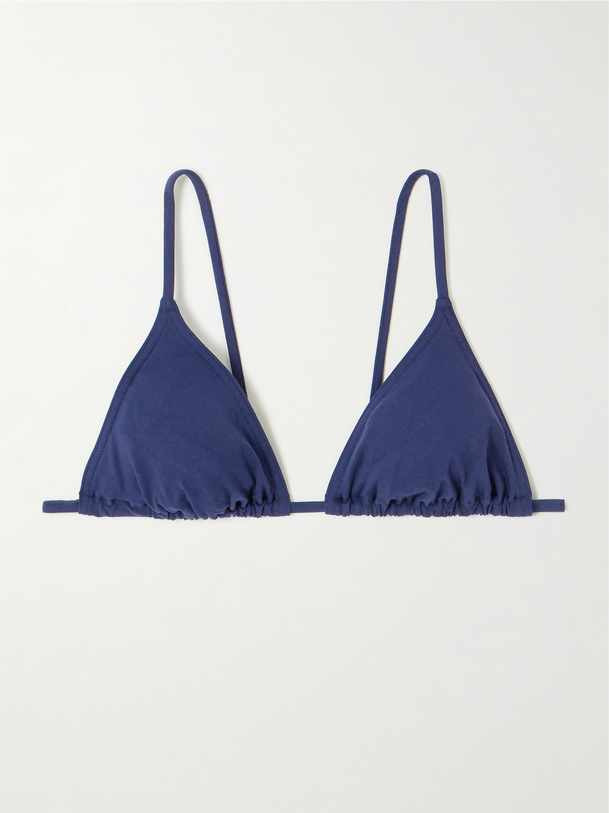 Eres Les Essentiels Mouna Triangle Bikini Top In Blue