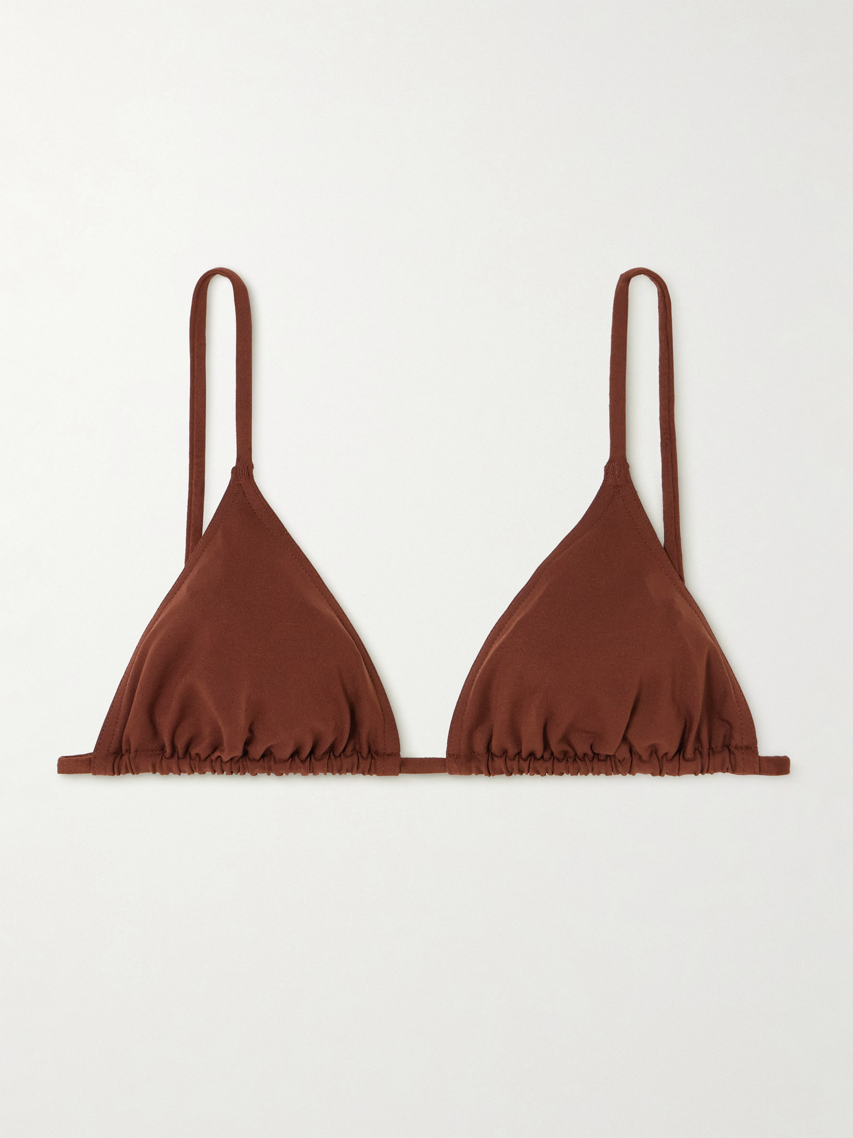 Eres - Les Essentiels Mouna Triangle Bikini Top - Chocolate