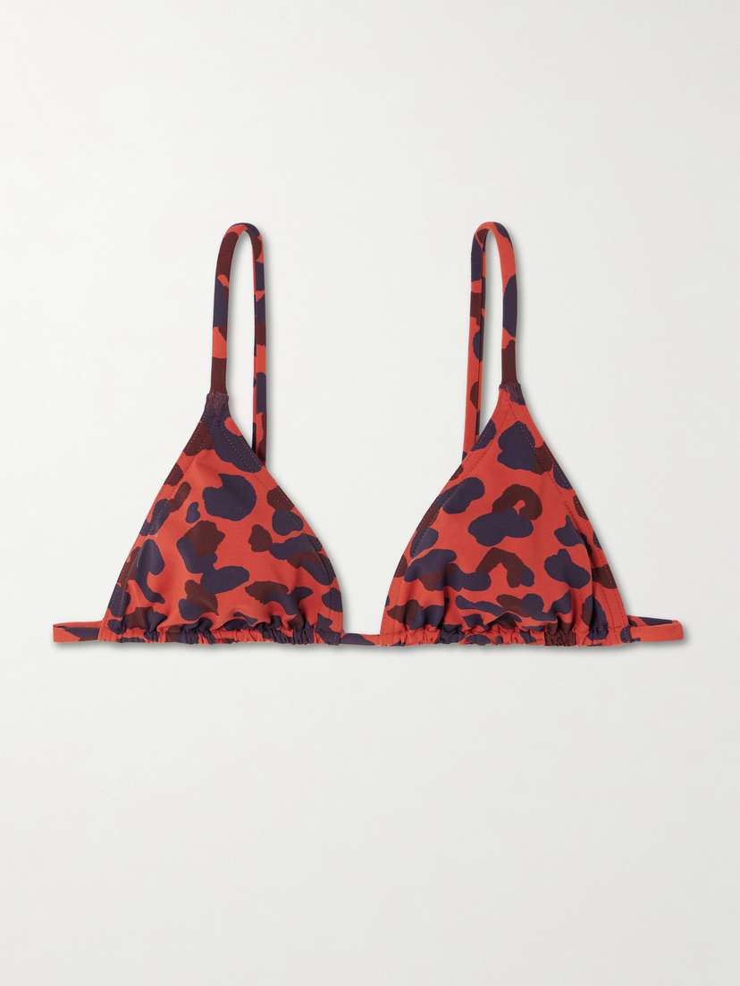 Eres Cyprae Printed Bikini Top