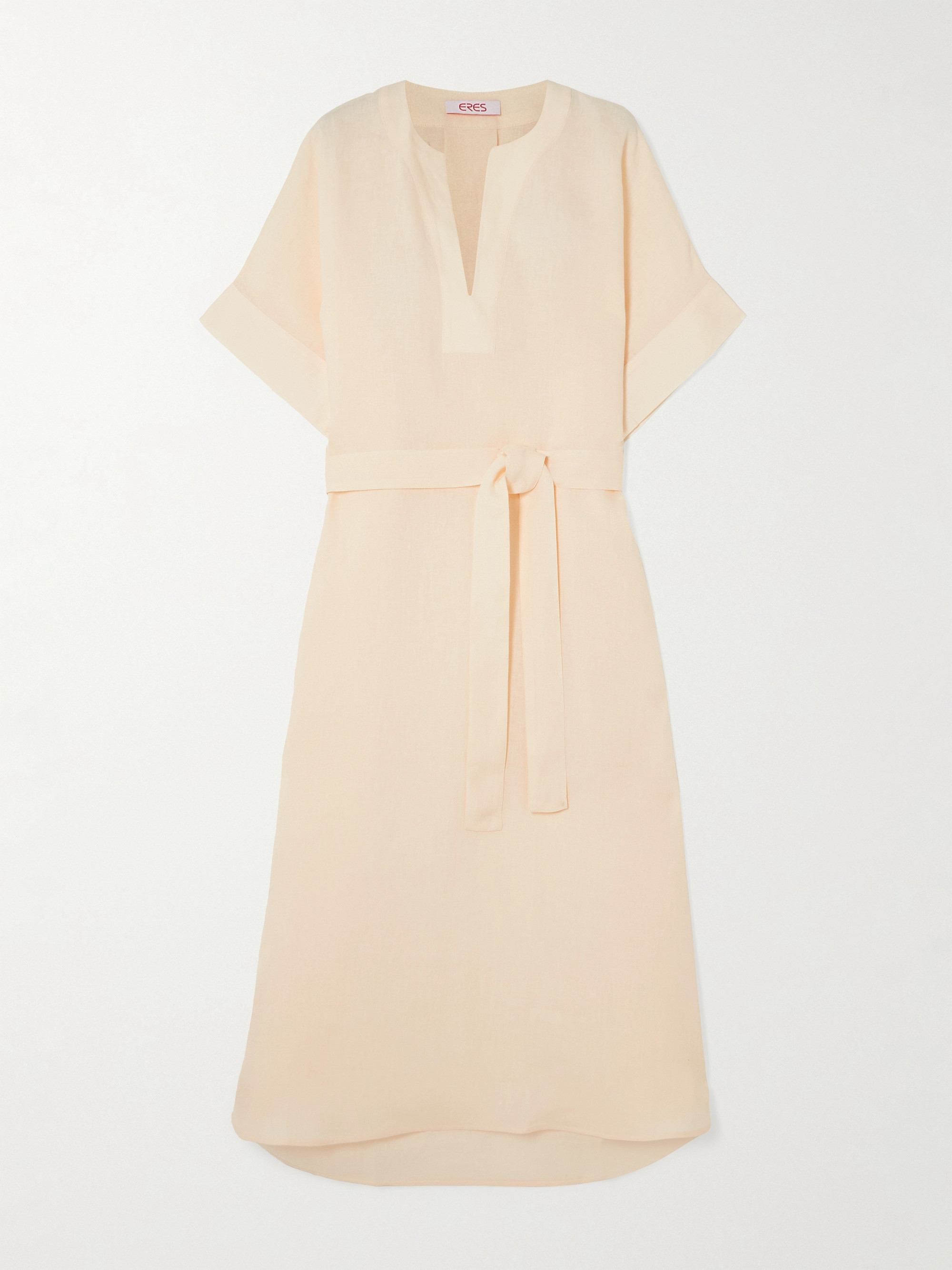 Eres Bibi belted linen kaftan thumbnail
