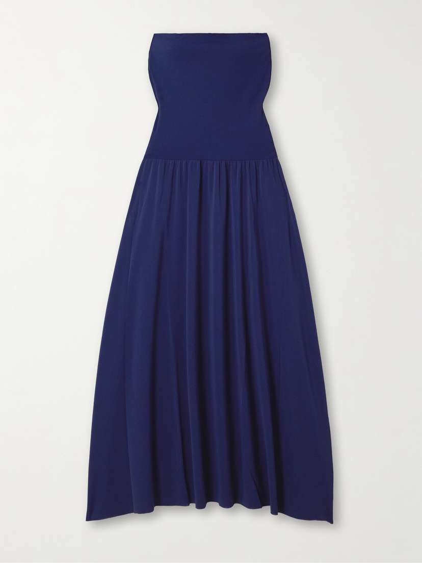 Eres Oda Strapless Stretch-jersey Maxi Dress