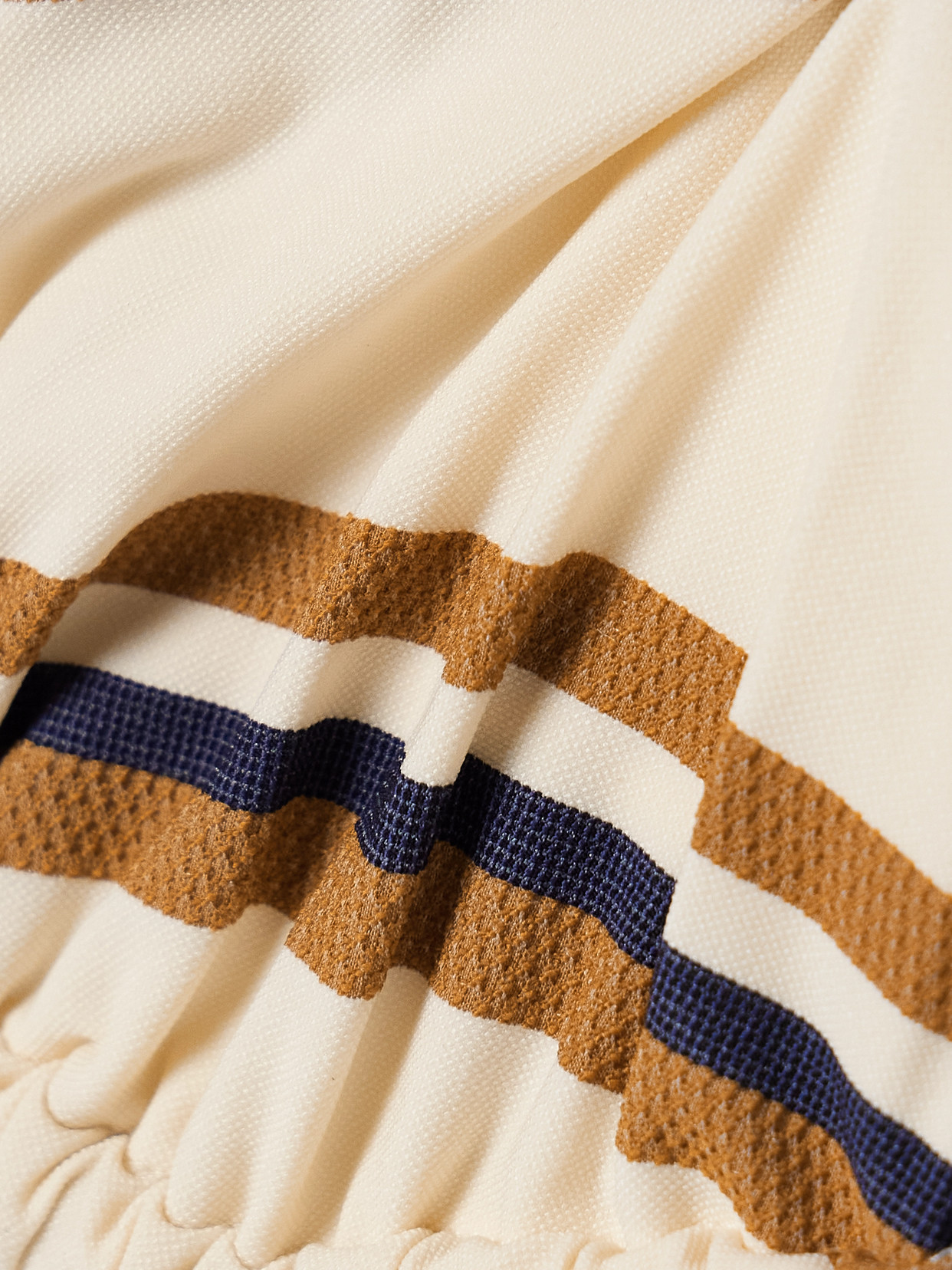 Eres Mariniere Flots Striped Triangle Bikini Top In Cream