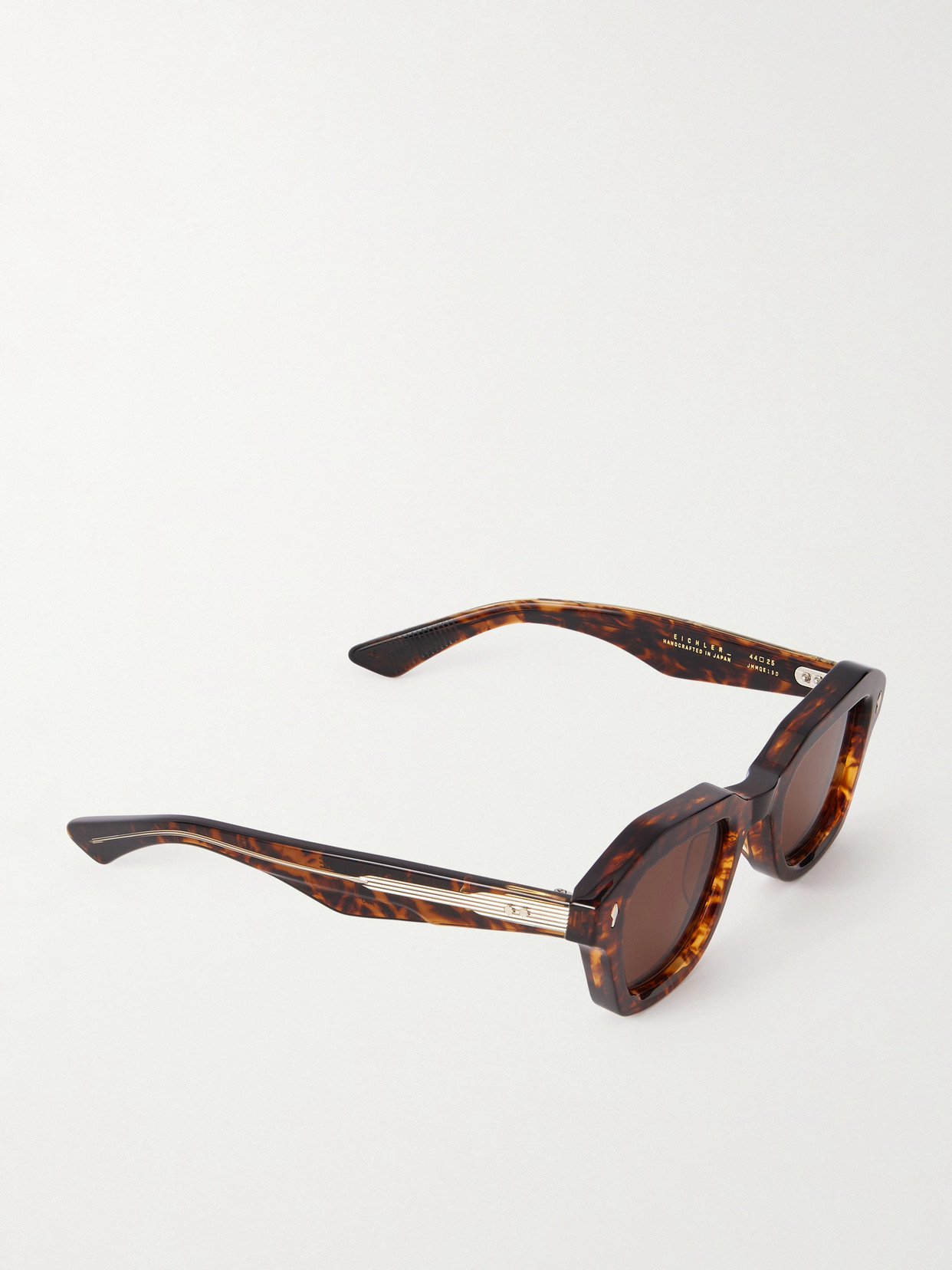 Jacques Marie Mage Eichler Square-frame Tortoiseshell Acetate Sunglasses In Brown