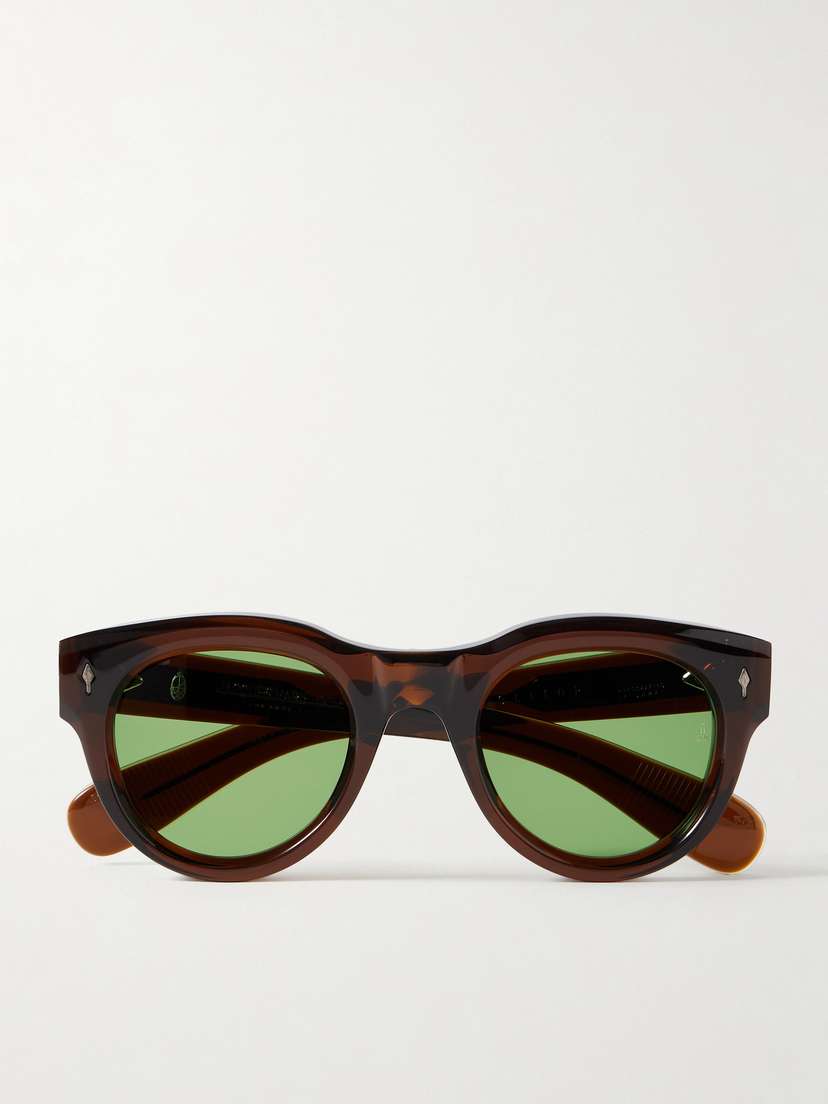 Jacques Marie Mage Molitar Round-frame Acetate Sunglasses