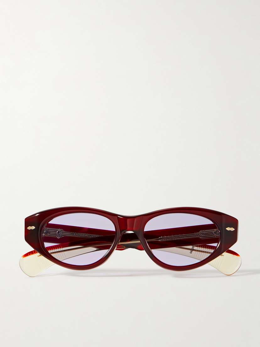 Jacques Marie Mage Krasner Cat-eye Acetate Sunglasses