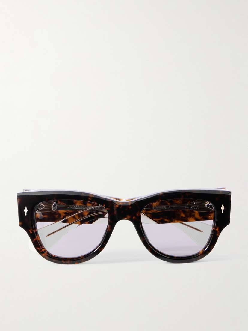 Jacques Marie Mage Chelsea Square-frame Tortoiseshell Acetate Sunglasses