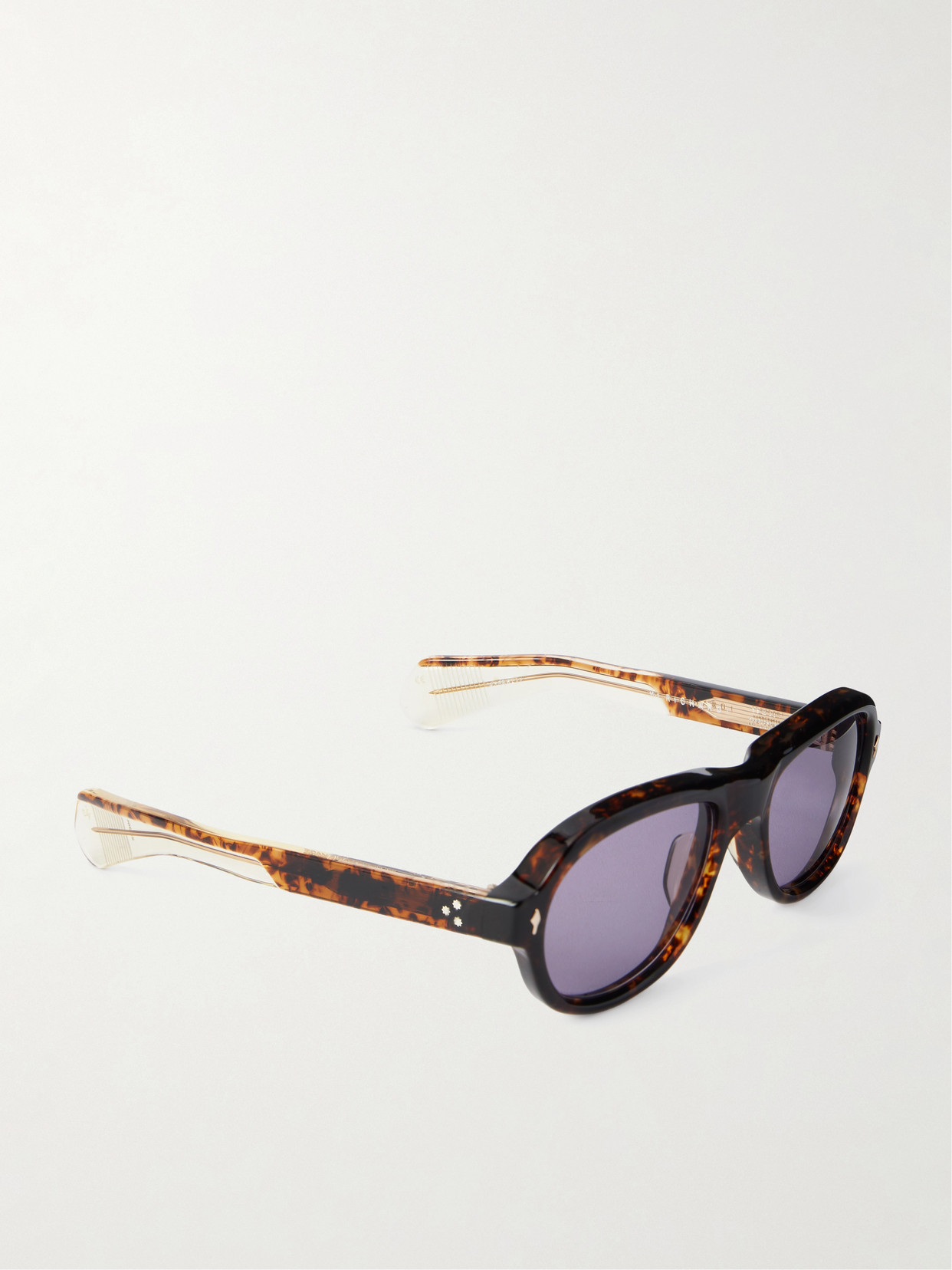 Jacques Marie Mage Richard Aviator-style Tortoiseshell Acetate Sunglasses