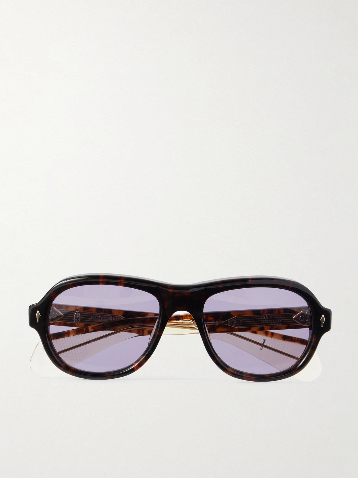 Jacques Marie Mage Richard Aviator-style Tortoiseshell Acetate Sunglasses