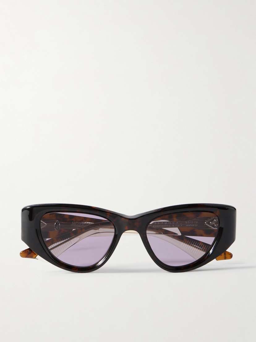 Jacques Marie Mage Seymour D-frame Tortoiseshell Acetate Sunglasses