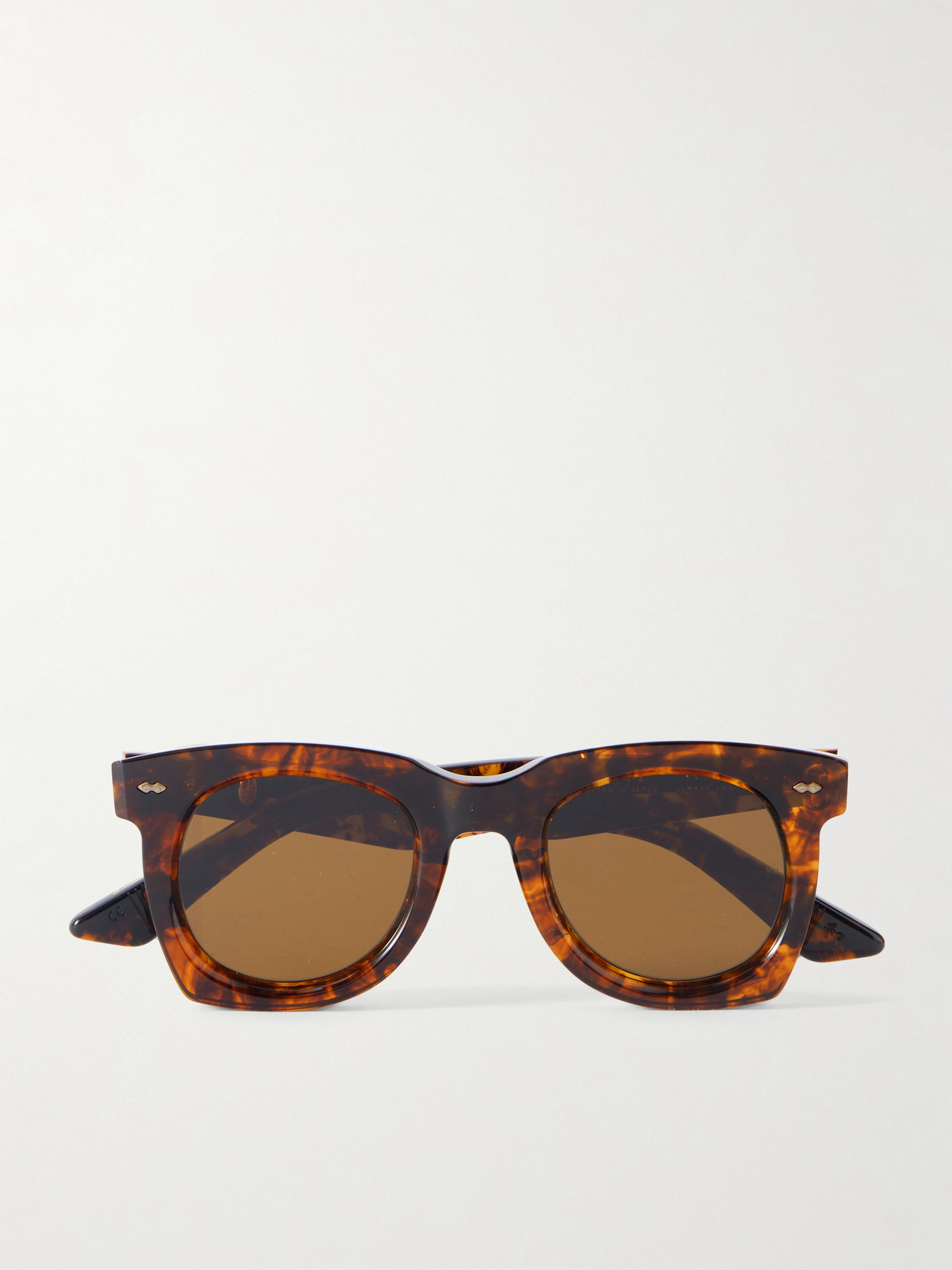 Jacques Marie Mage Ava Square-frame Tortoiseshell Acetate Sunglasses In Brown