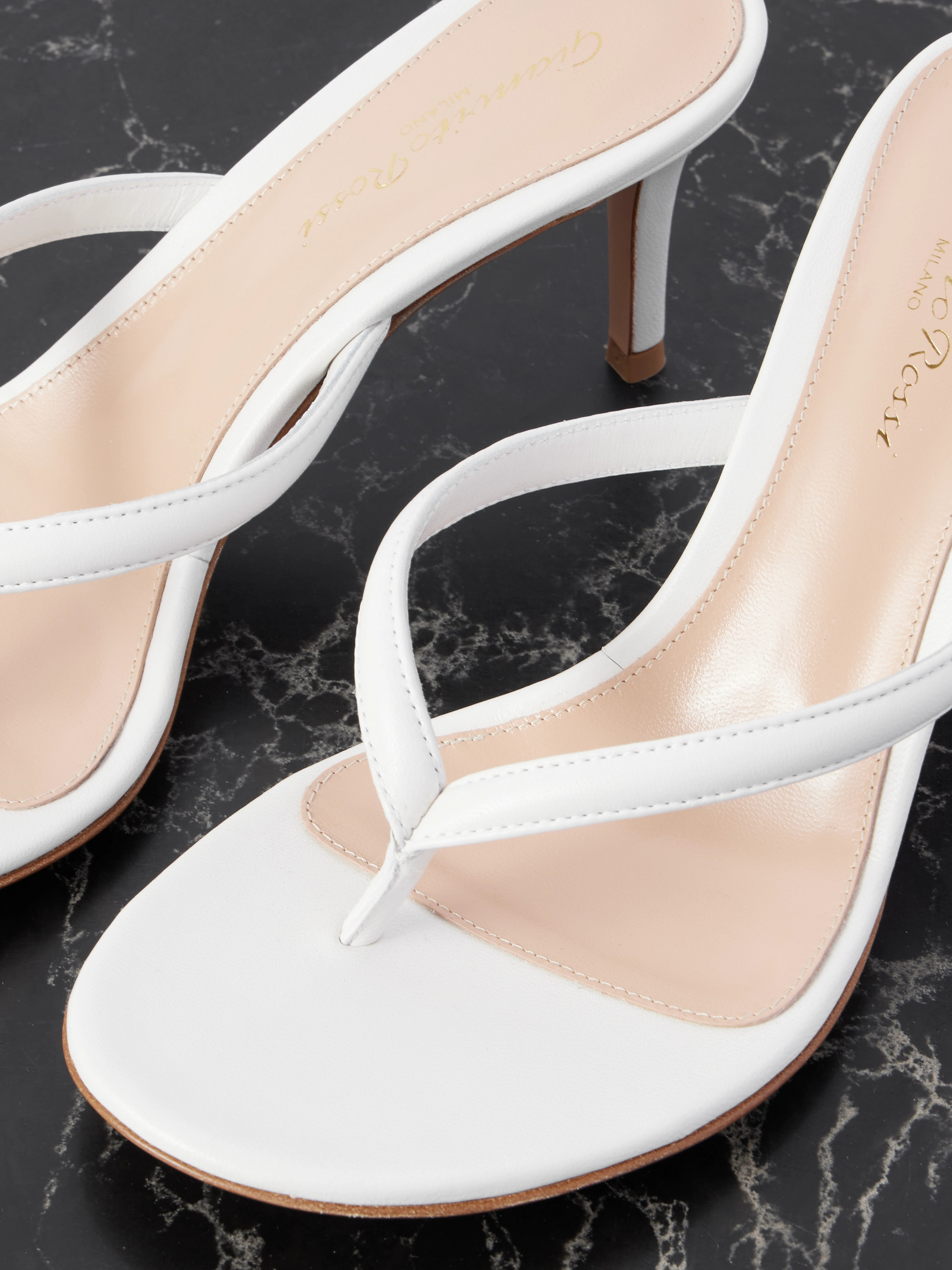 GIANVITO ROSSI Calypso 70 leather sandals thumbnail