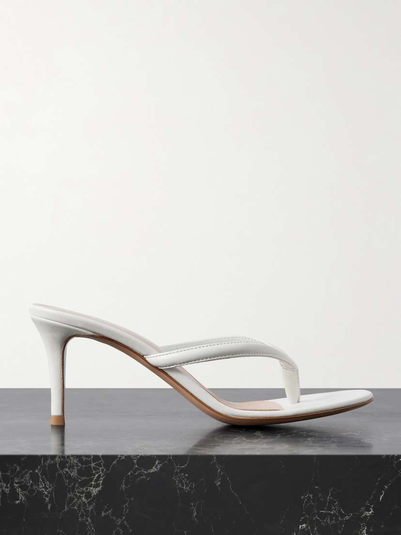 Gianvito Rossi Calypso 70 Leather Sandals