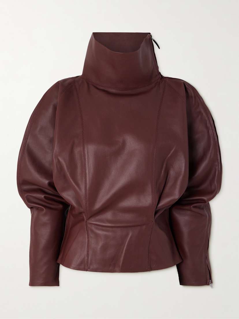 Victoria Beckham Leather Top