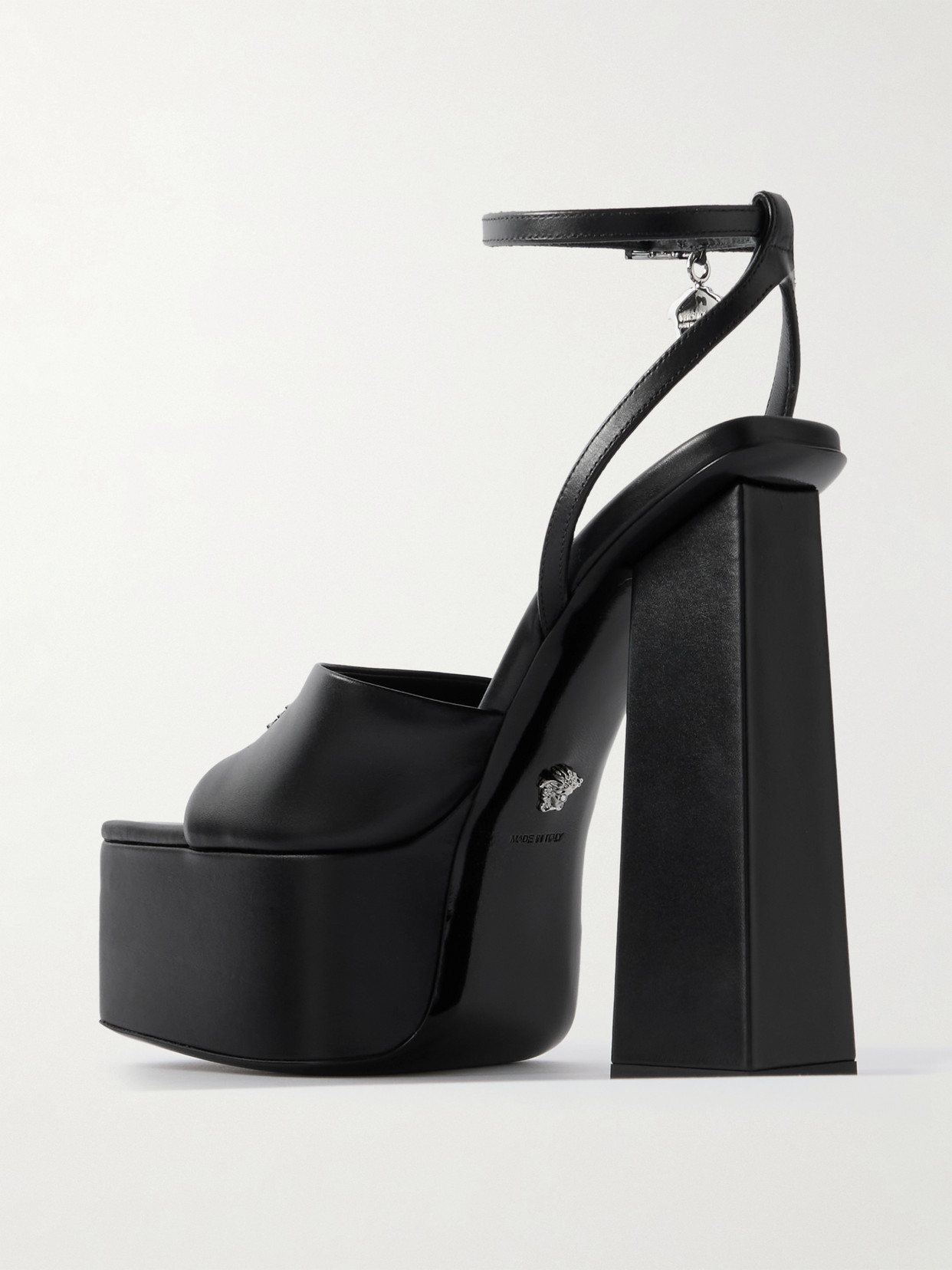 Leather Platform Sandals