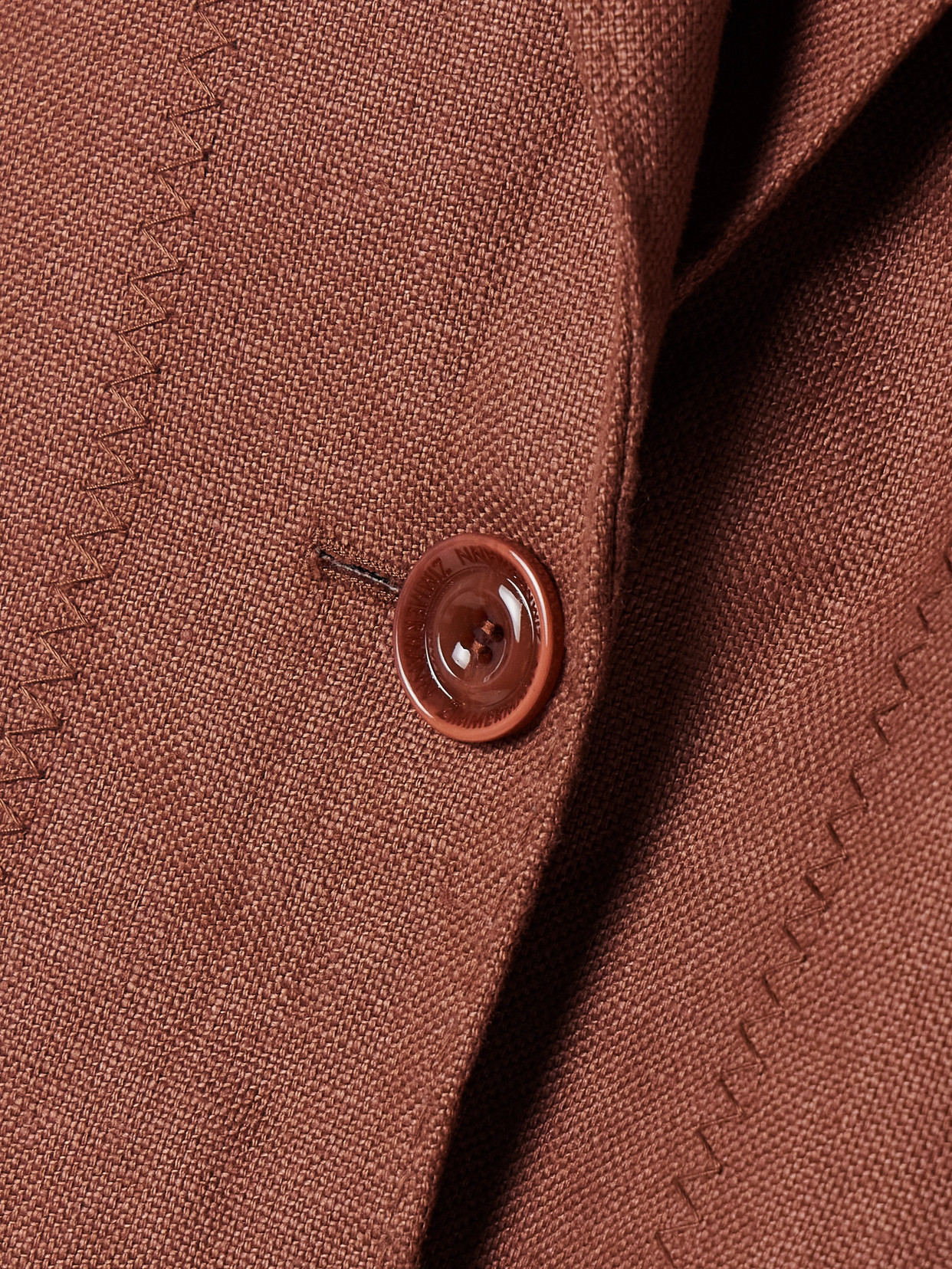 Zimmermann Illuminate Linen Jacket In Metallic