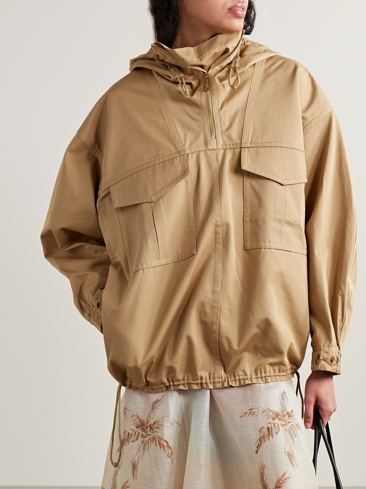 Zimmermann Illuminate Cotton-twill Jacket