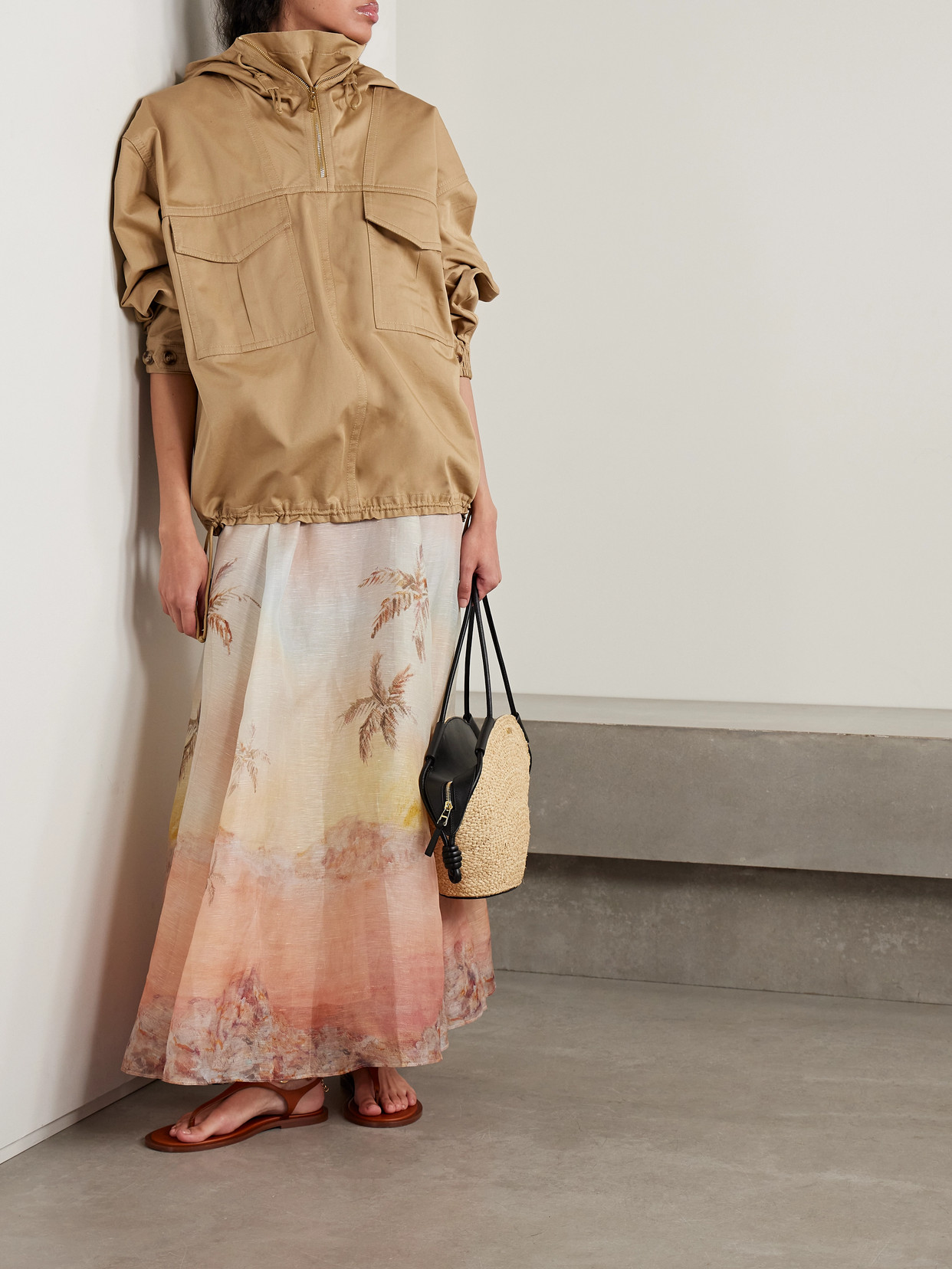 Zimmermann Illuminate Cotton-twill Jacket