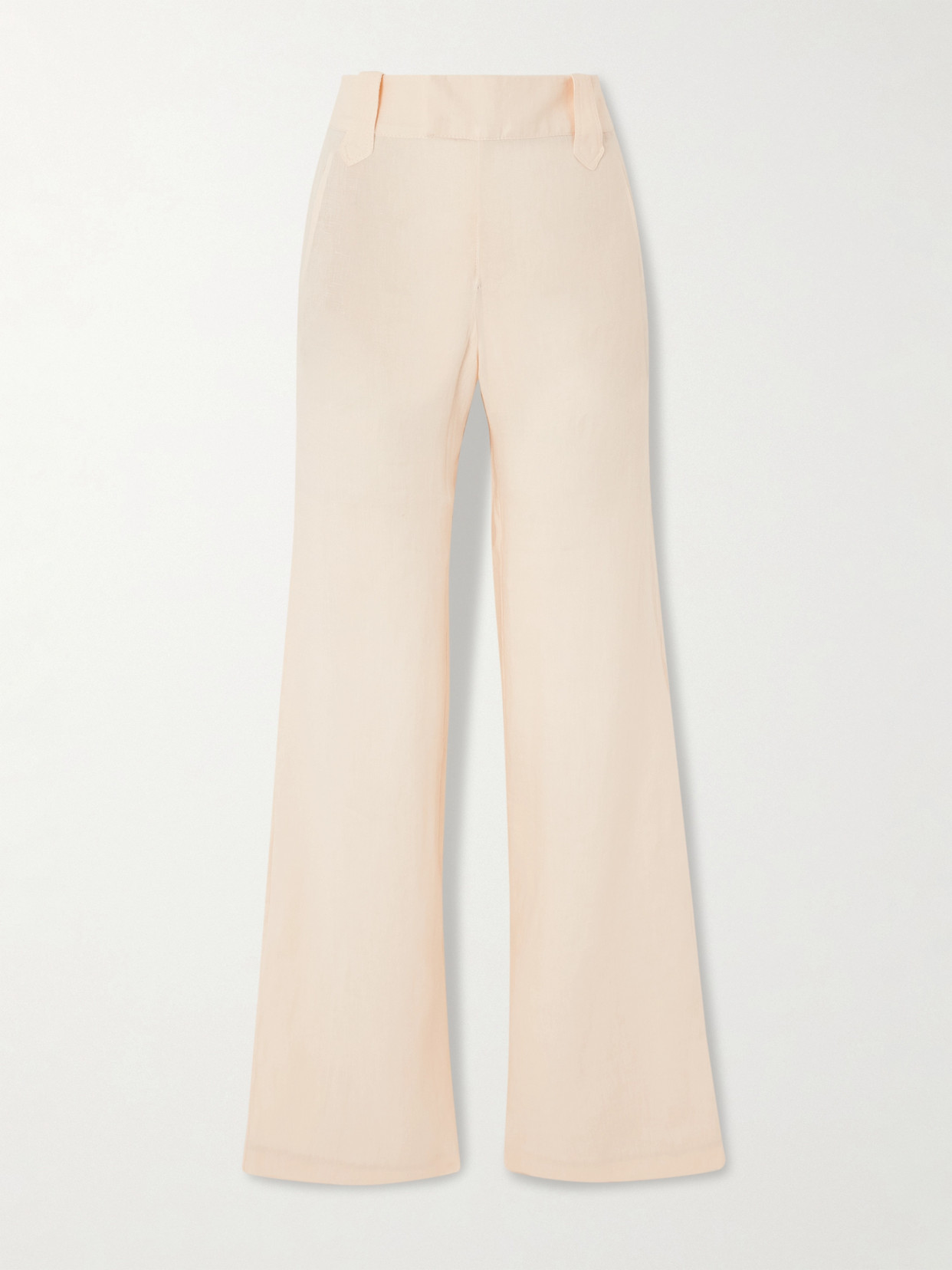 Johanna Ortiz Passage Poise Organic Linen Wide-leg Pants