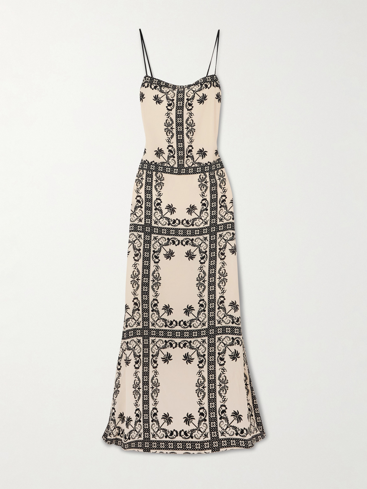 Johanna Ortiz - Reinvention Printed Silk-crepe Maxi Dress - Off-white
