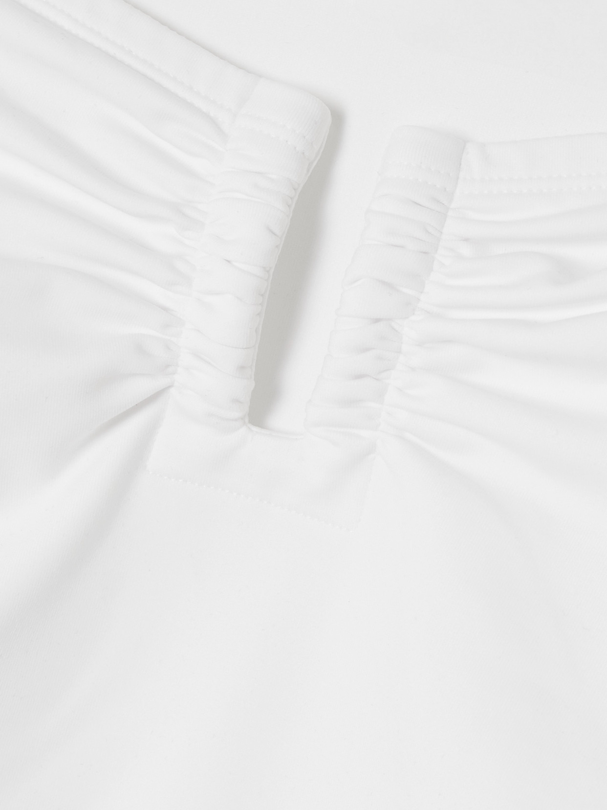 Eres Les Essentiels Cassiopée Bandeau Swimsuit In White