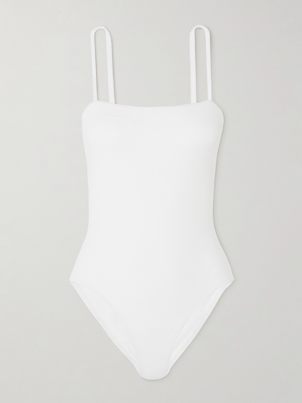 Eres Les Essentiels Aquarelle Swimsuit In White