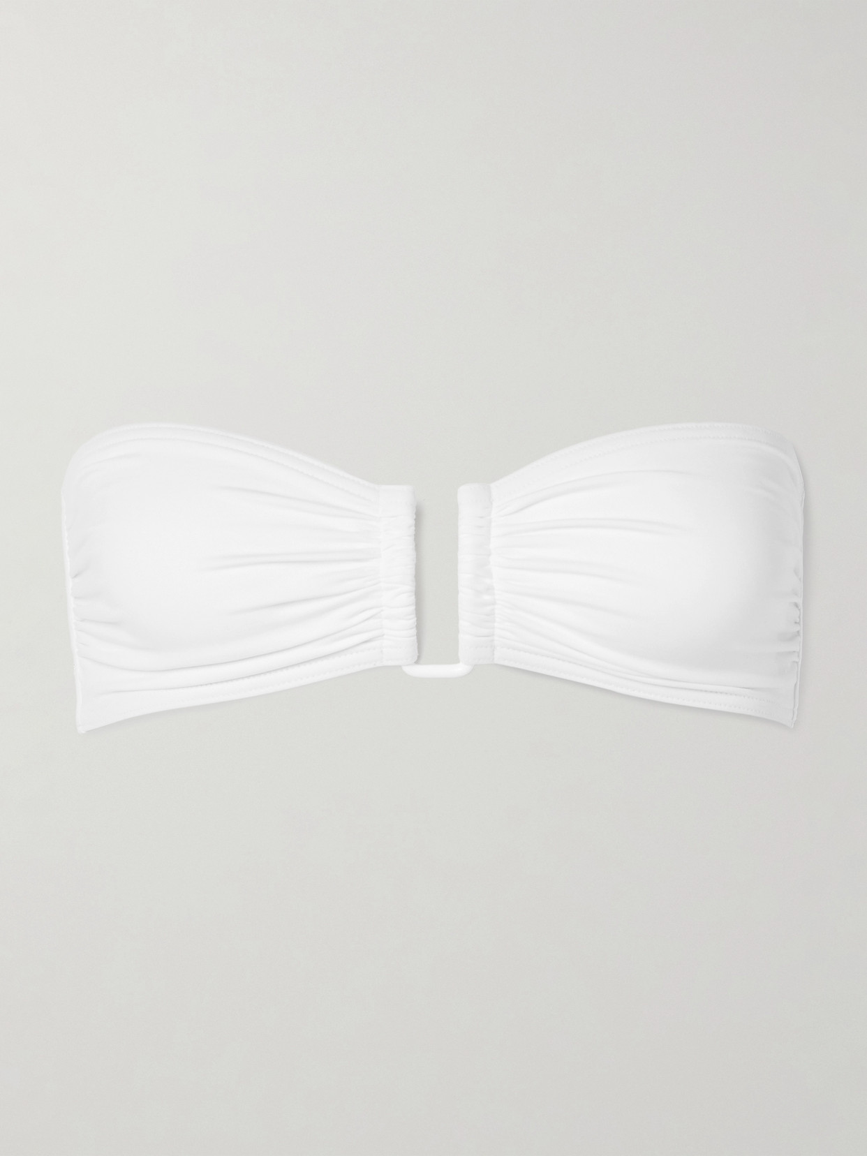 Eres Les Essentiels Show Bandeau Bikini Top In White