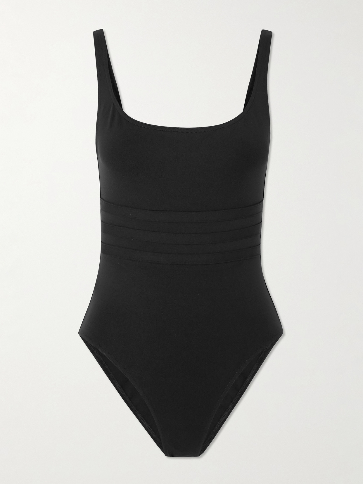 Eres Les Essentiels Asia Paneled Swimsuit In Black