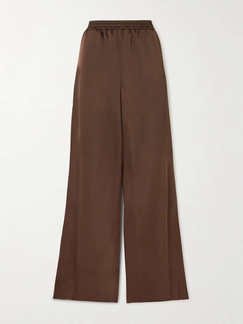16Arlington Argo Satin Wide-leg Pants