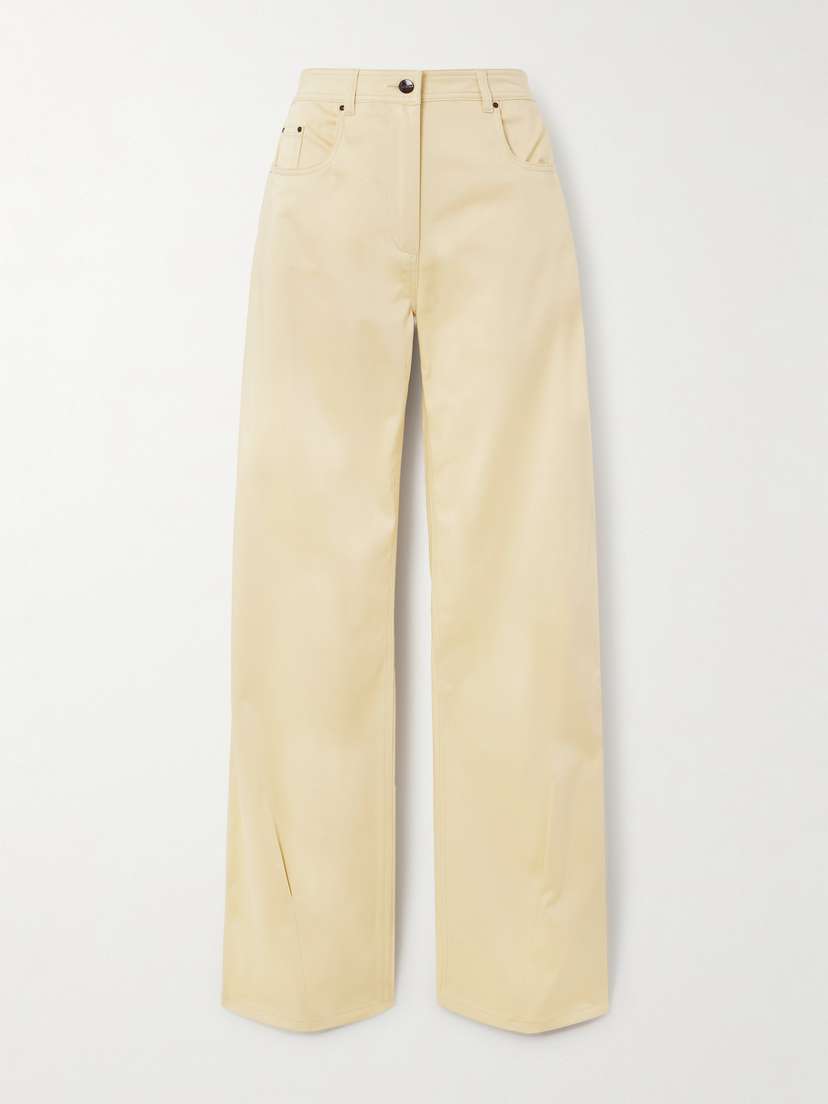 16Arlington Armine Cotton-blend Straight-leg Pants