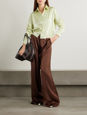 16Arlington Cosette satin shirt