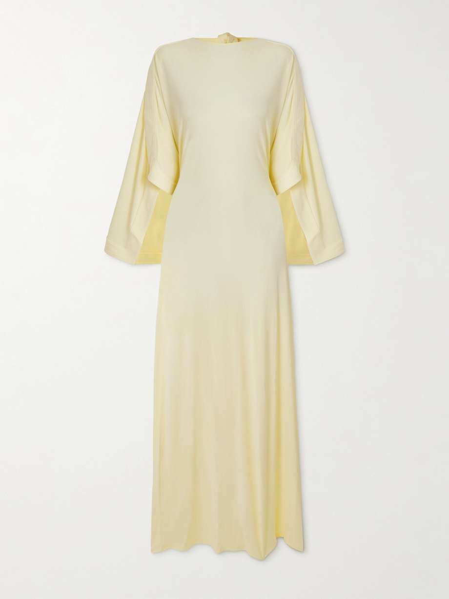 catius open-back jersey maxi dress