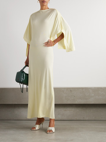 16Arlington Catius open-back jersey maxi dress