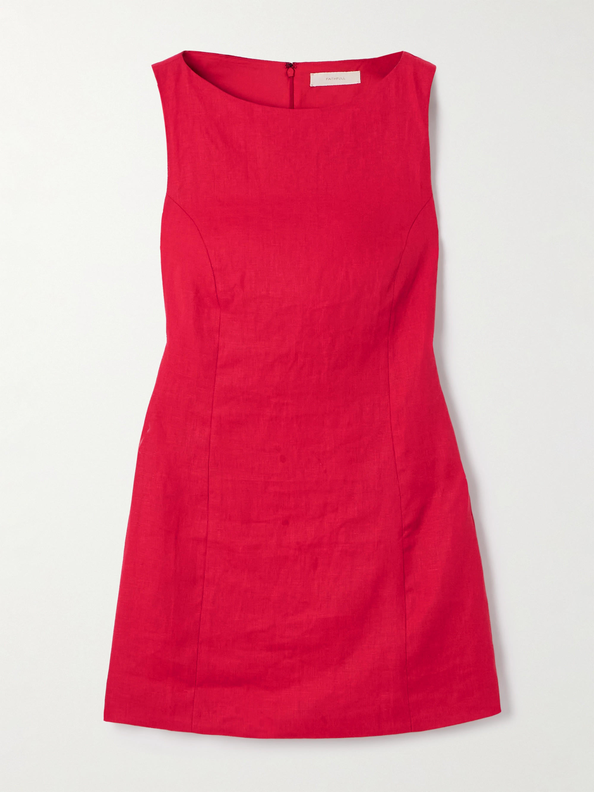 Faithfull Lydie linen mini dress thumbnail