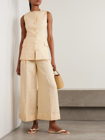 Faithfull Jane linen vest