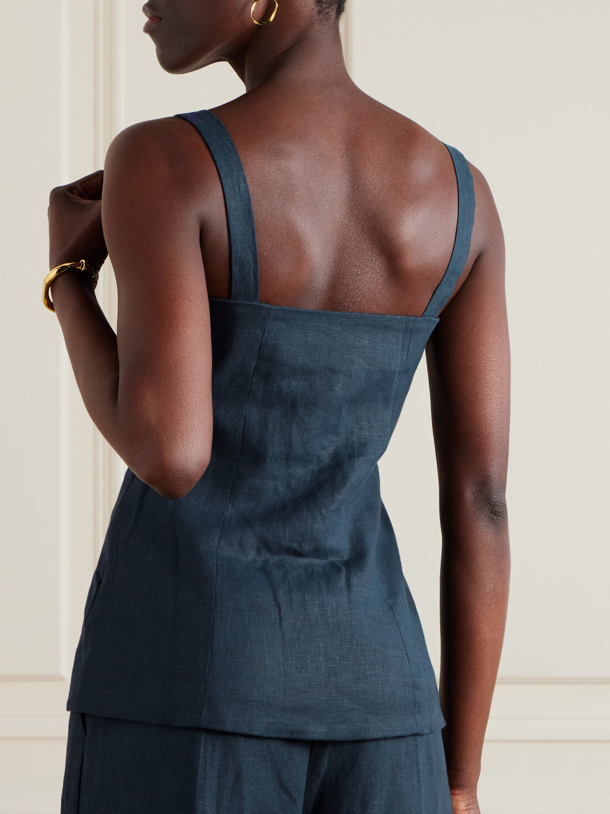 FAITHFULL CORBIERE LINEN TOP