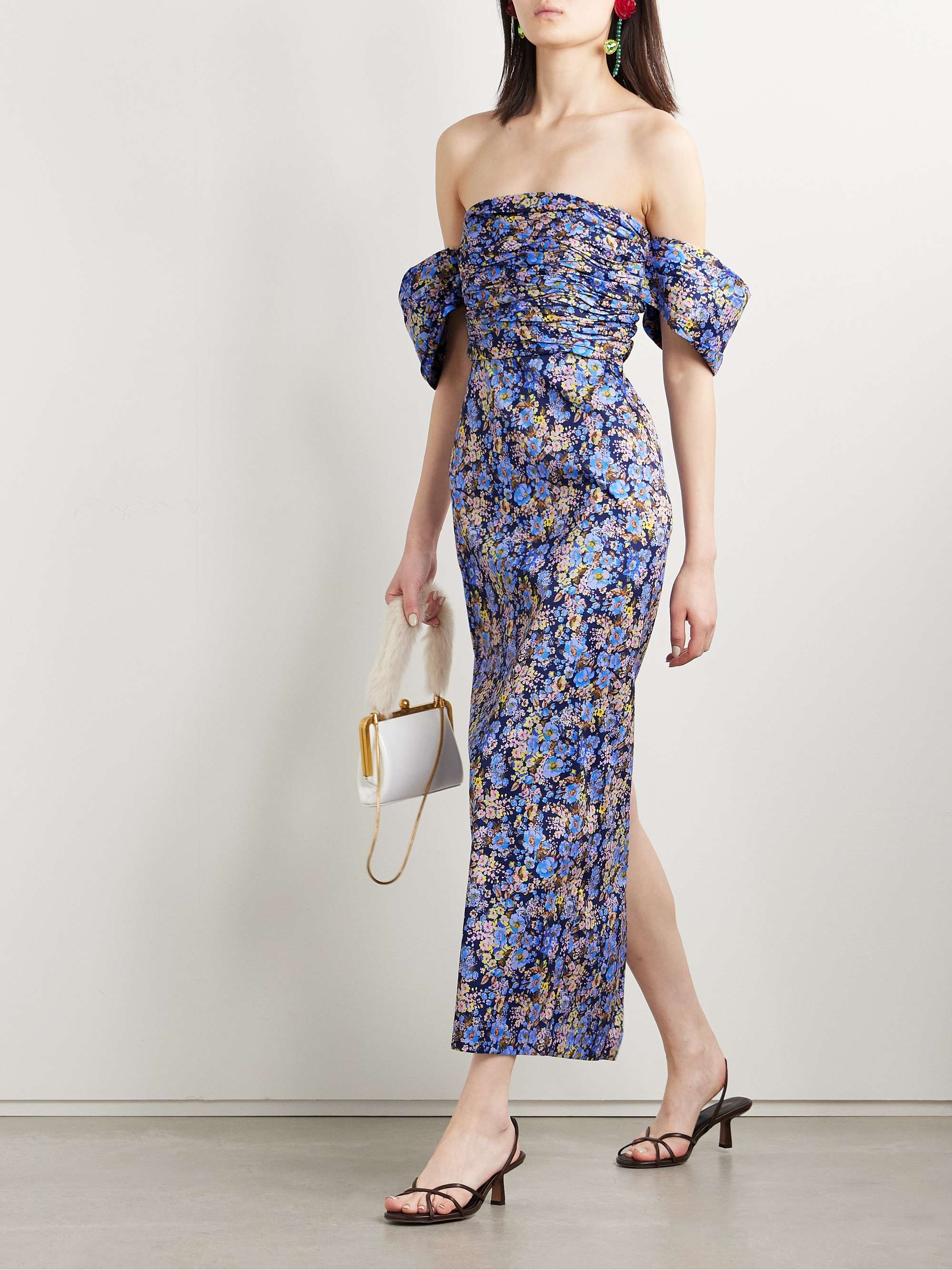 Adele Silver Stripe Belted Dress Adele Silver Stripe Belted Dress
