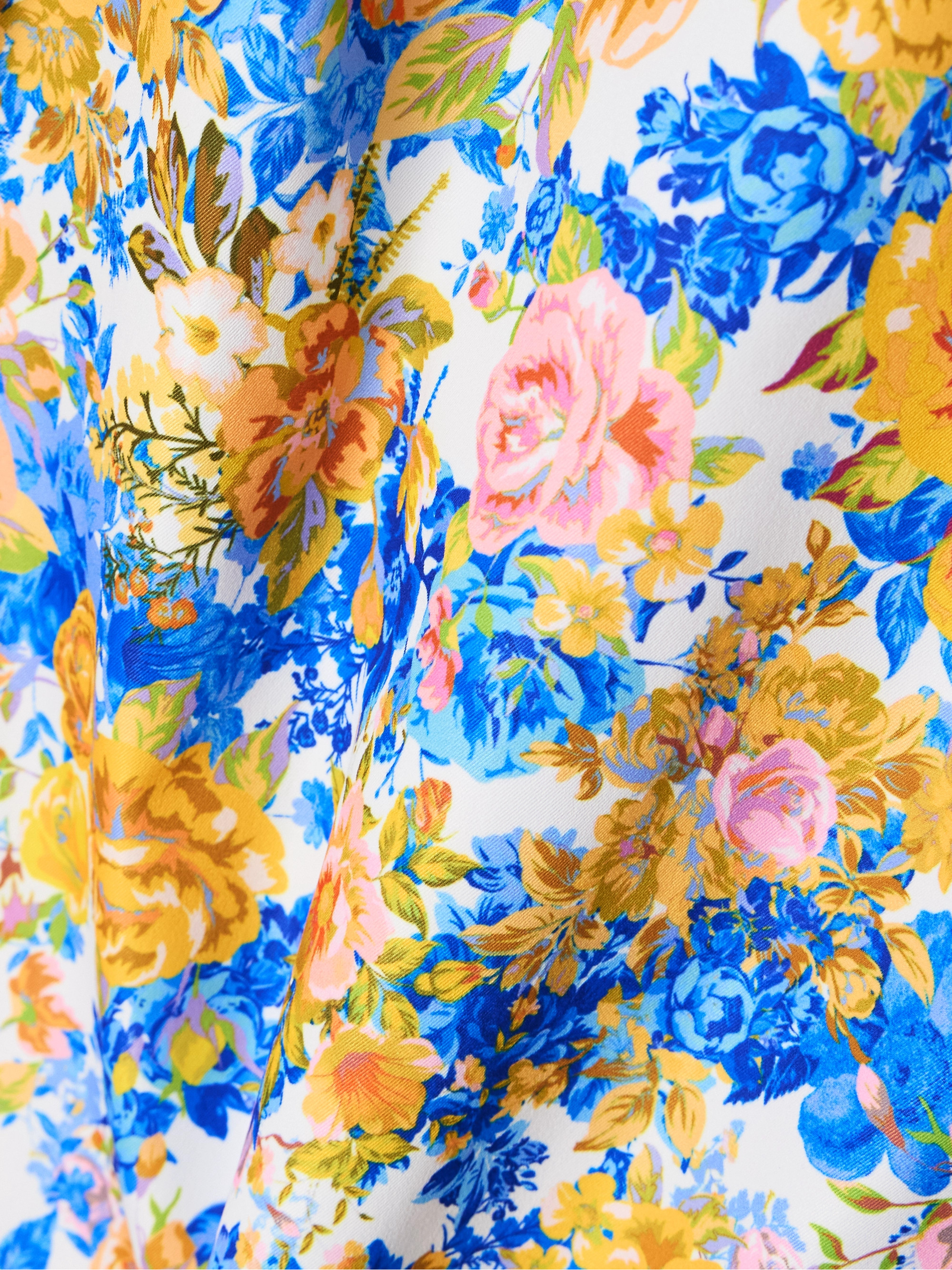 Kika Vargas Florence floral-print twill mini dress thumbnail