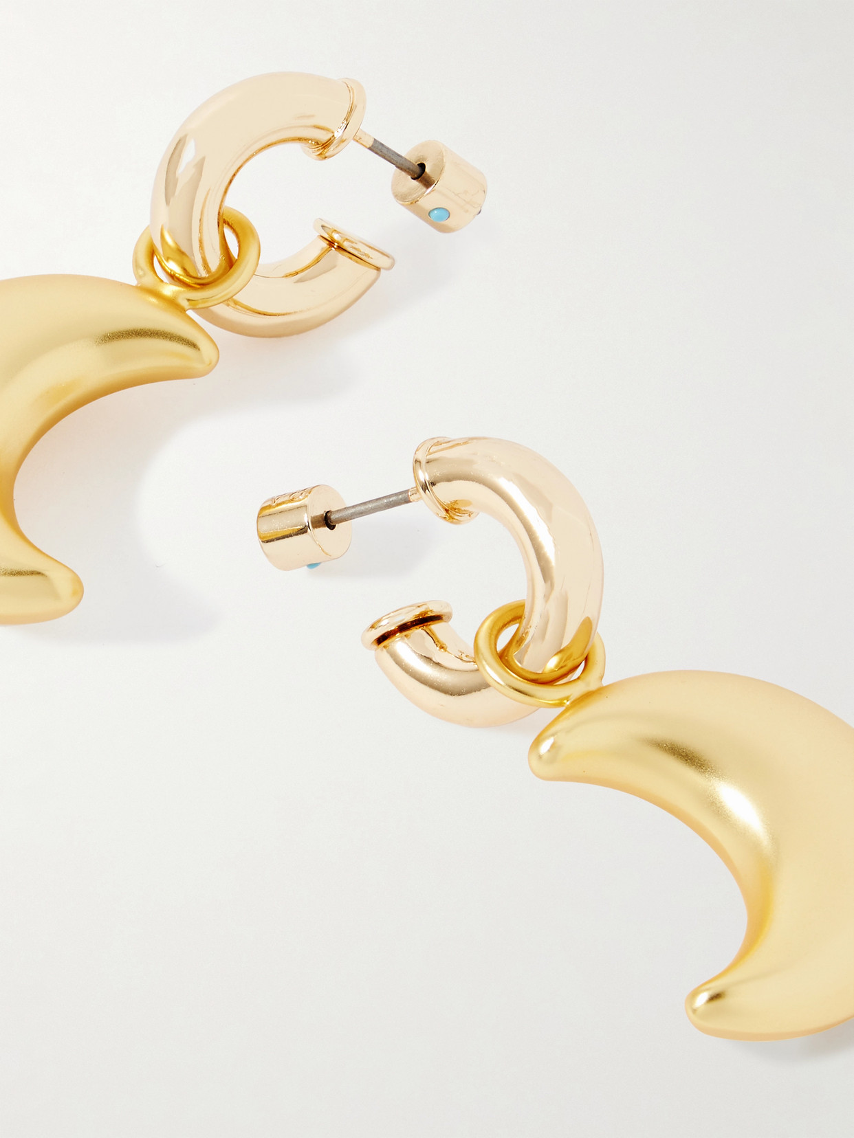 Roxanne Assoulin La Lune Gold-tone Hoop Earrings In Gold