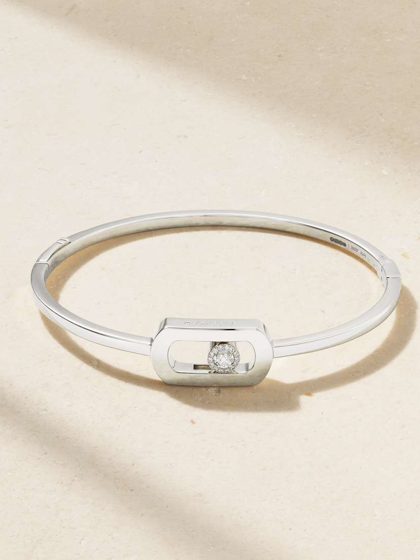 Messika So Move 18-karat White Gold Diamond Bracelet