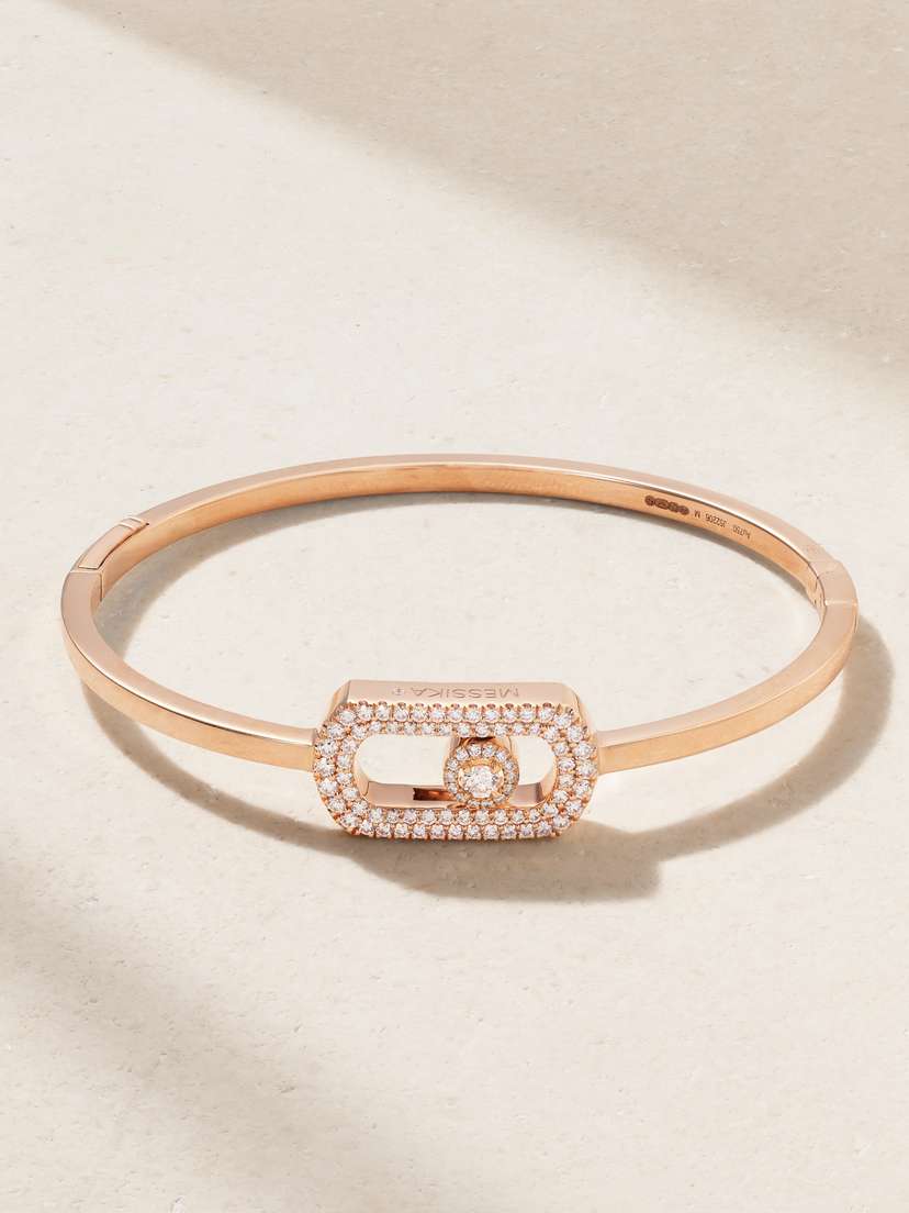Messika So ove 18-karat Rose Gold Diamond Bracelet | Thumbnail 7