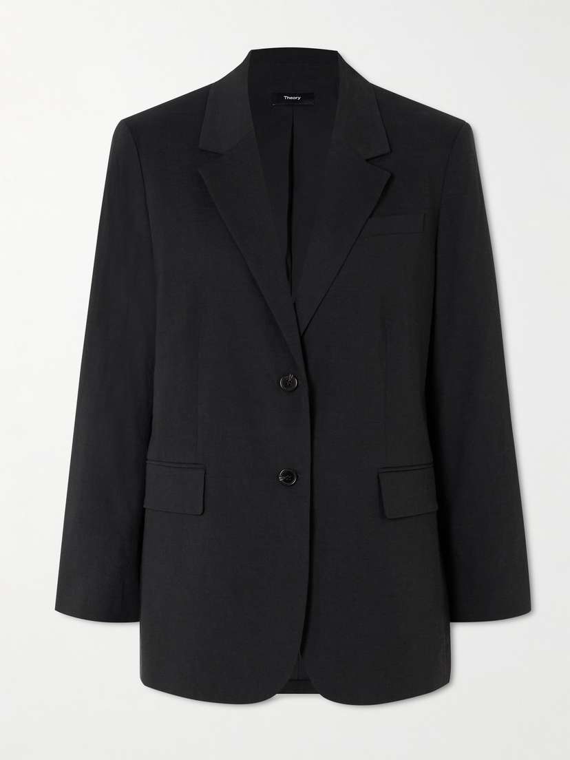 Theory Linen-blend Blazer