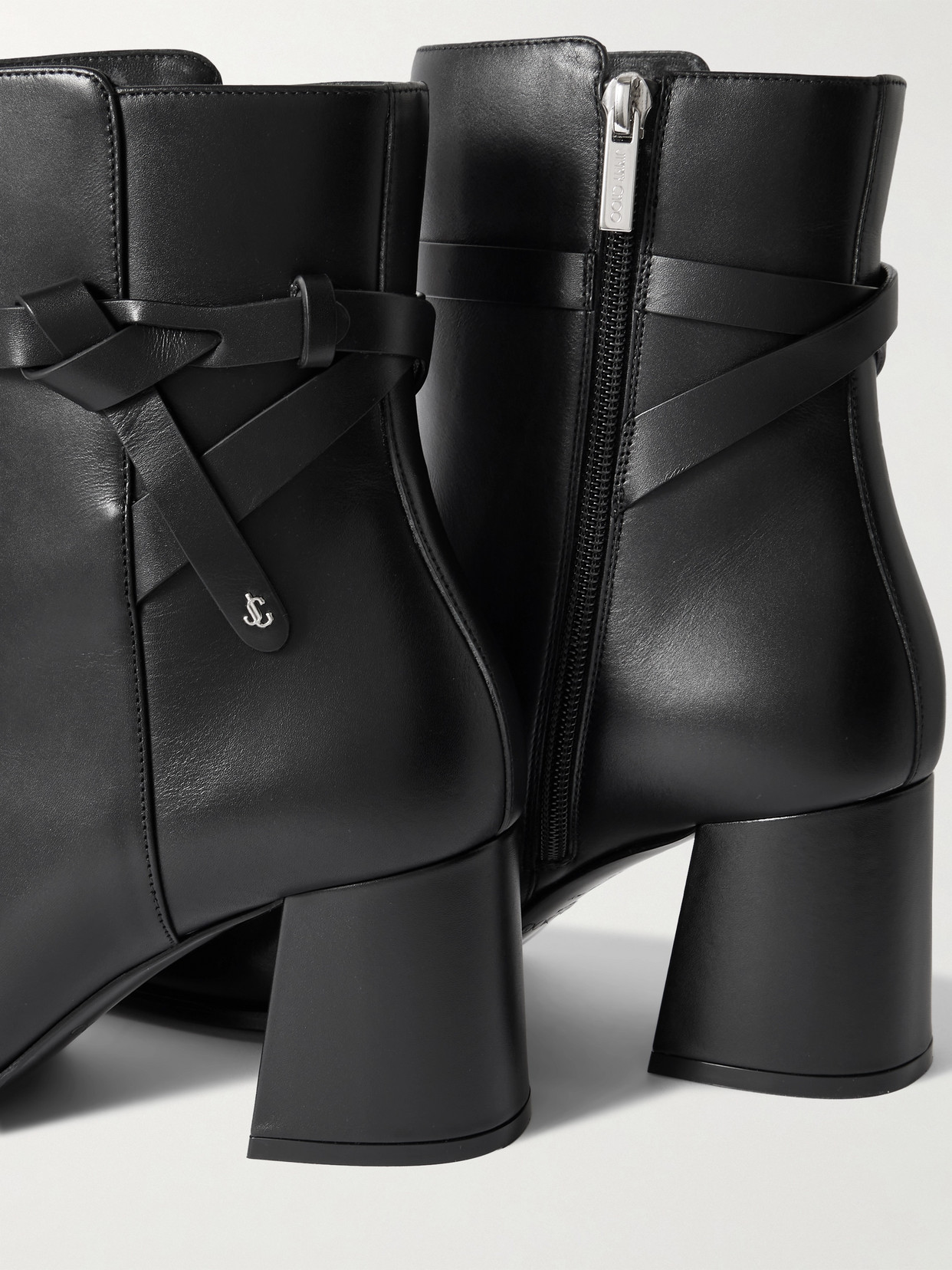 Jimmy Choo Lawton Ankle Boot 65 In Black