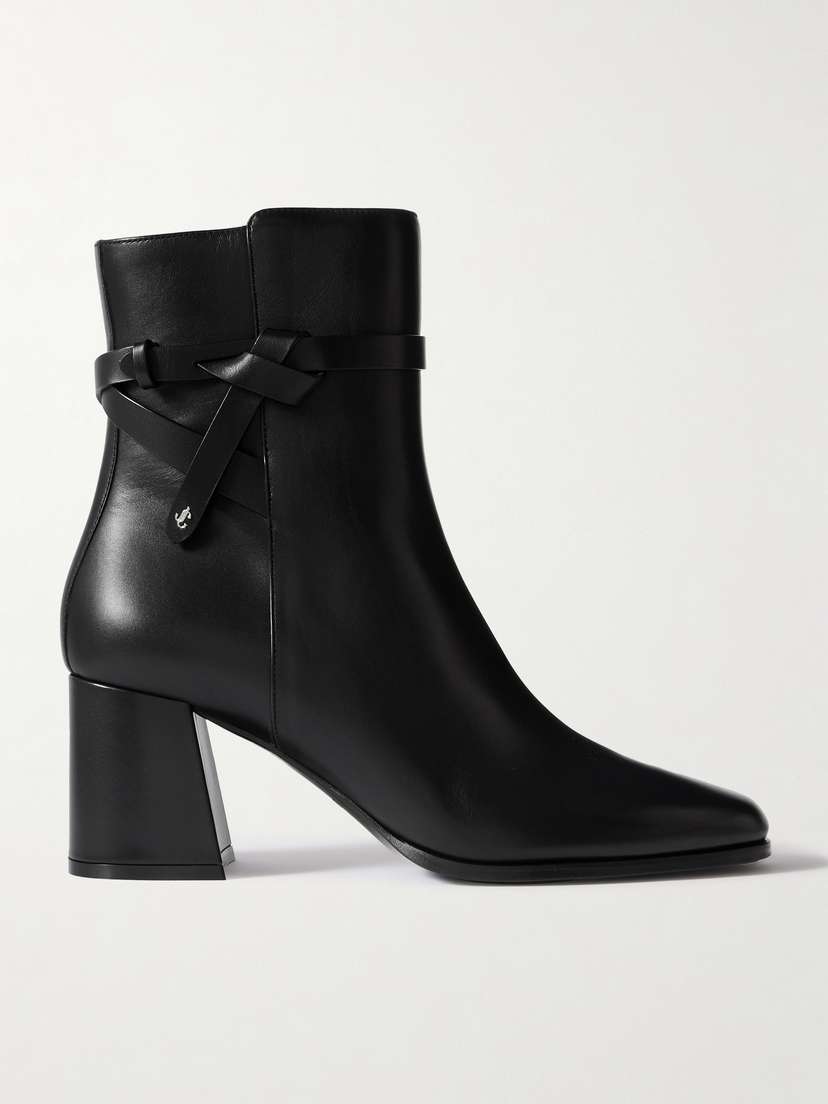 Jimmy Choo Lawton 65 Leather Ankle Boots
