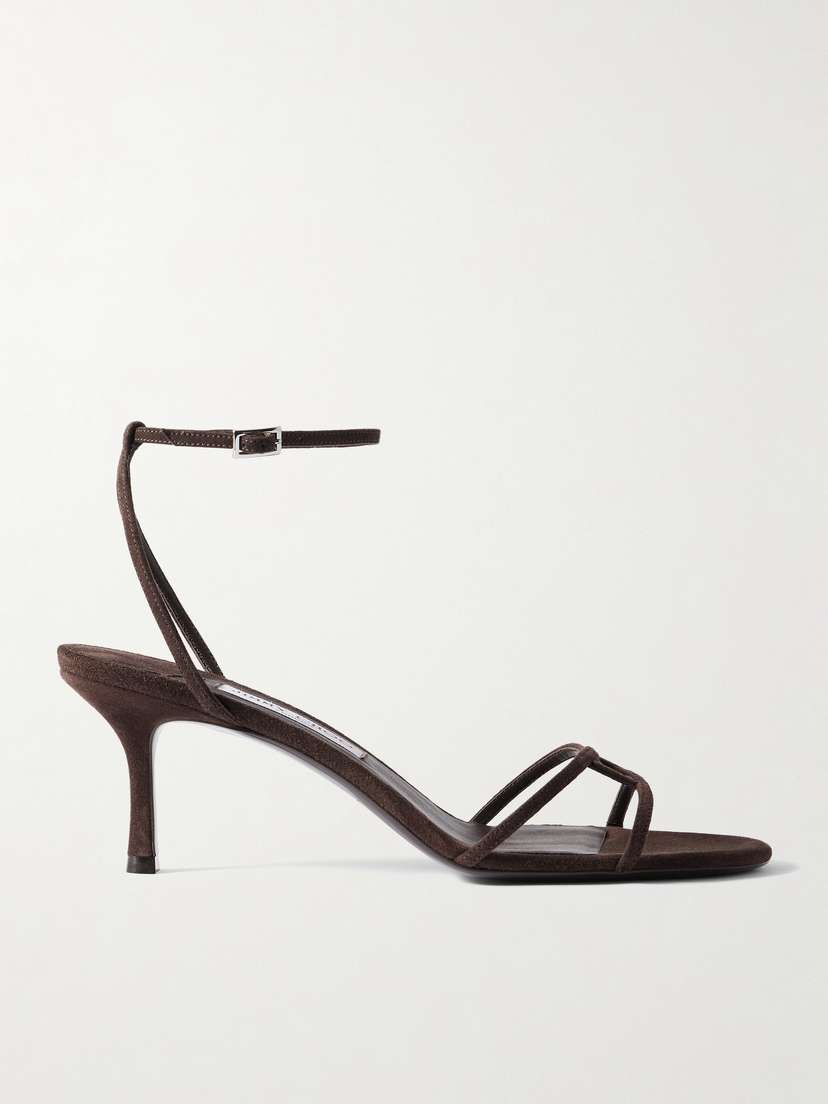 Jimmy Choo Leo 65 Suede Sandals