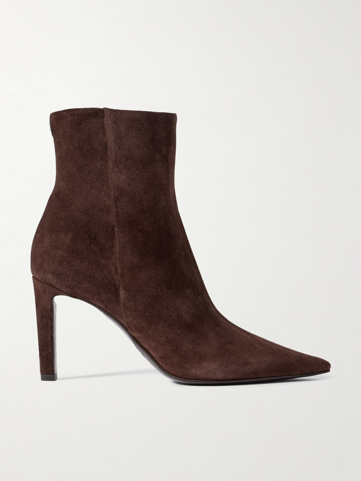 Jimmy Choo Frankie 85 Suede Ankle Boots In Brown