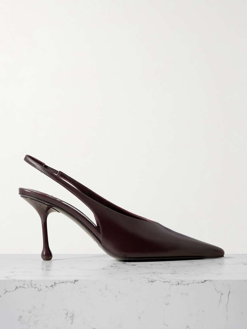 Jimmy Choo Isa 80 Leather Pumps