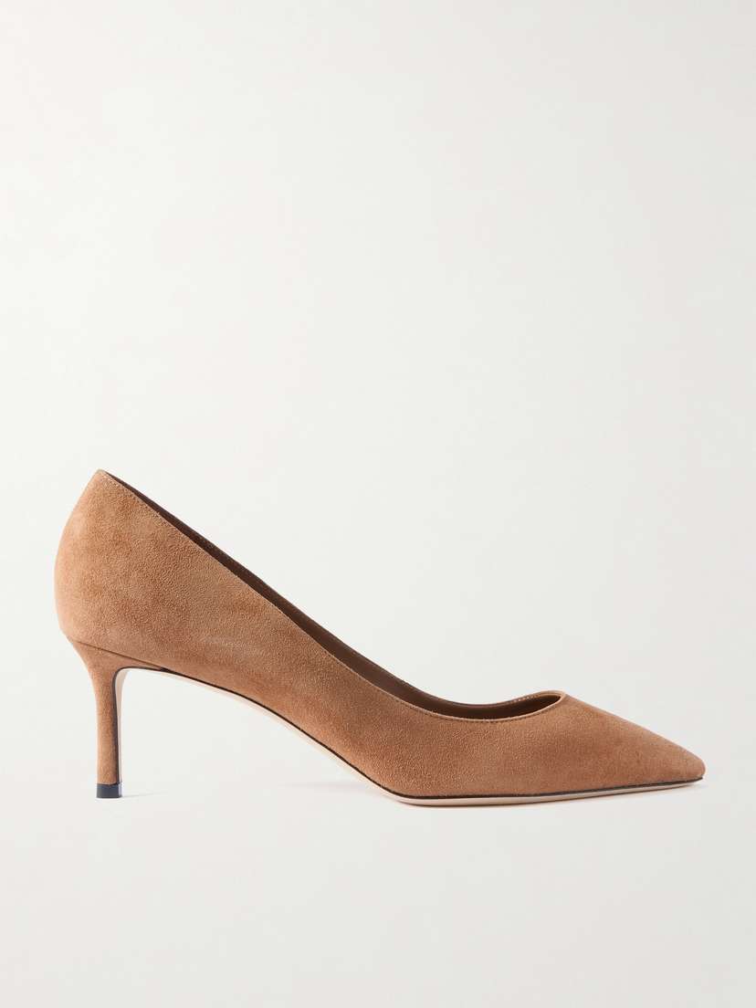 Jimmy Choo Romy 60 Suede Pumps