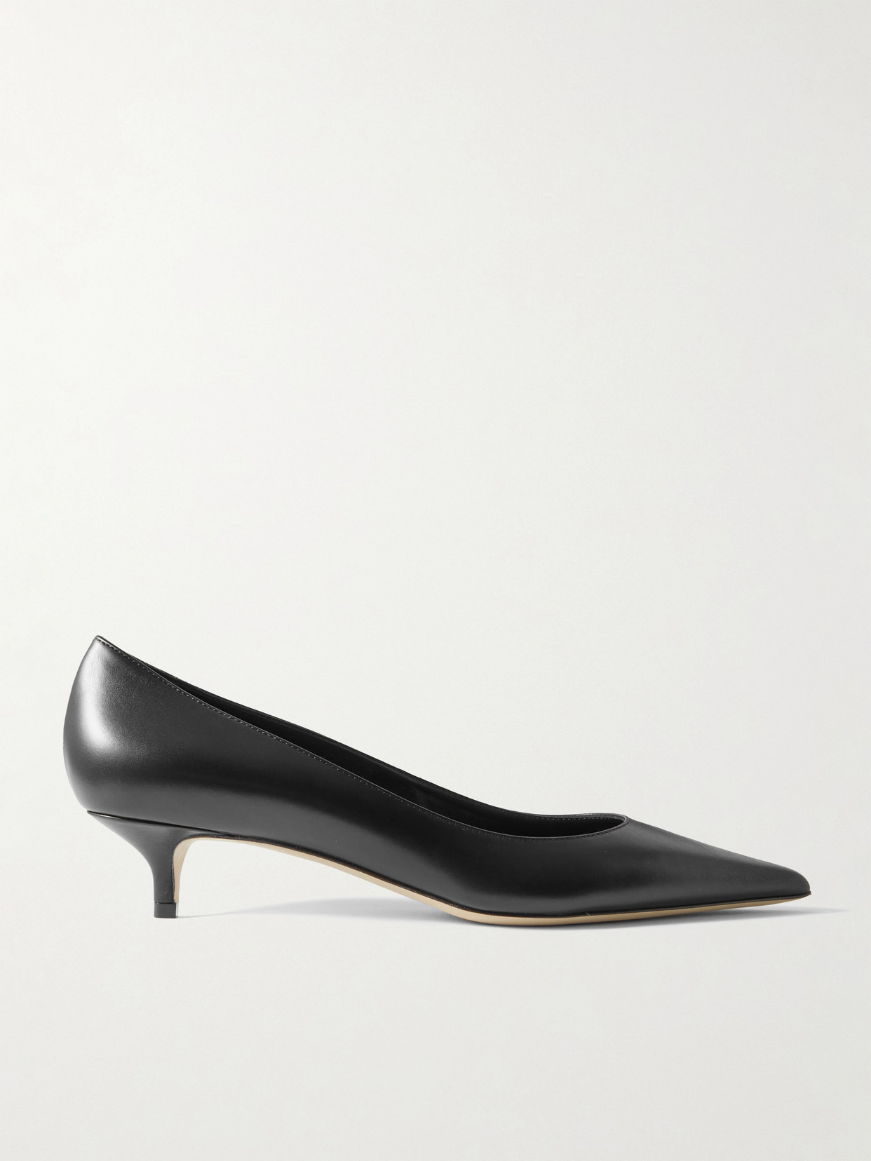 Jimmy Choo Amelia 30 Leather Pumps In Black