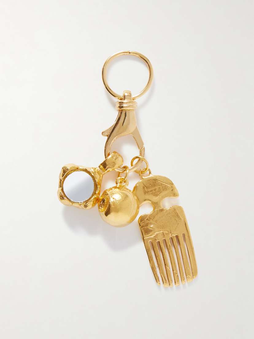 Alighieri The Vanity Trio Recycled Gold-plated Charm