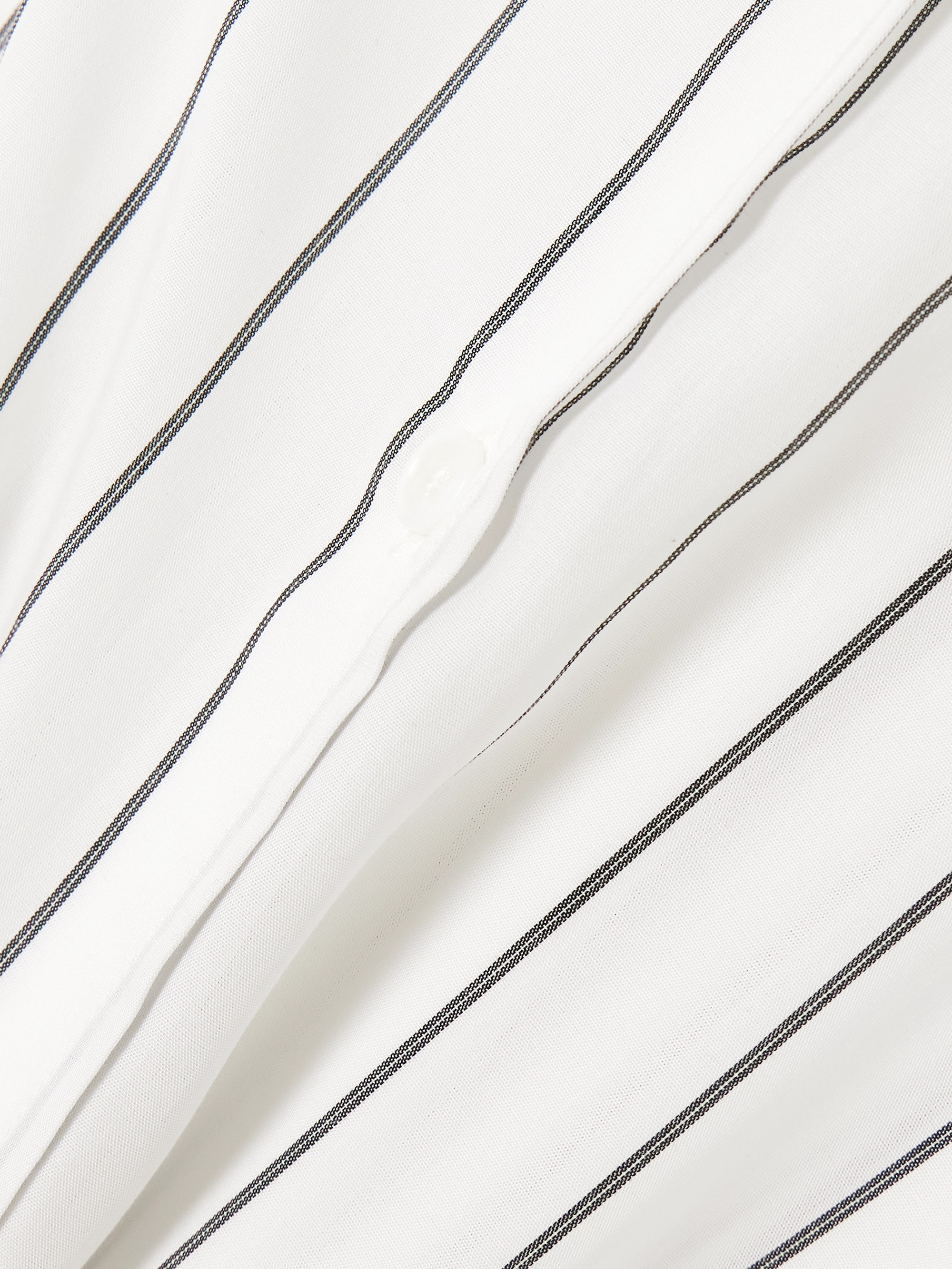 The Frankie Shop Helen striped Lyocell shirt thumbnail